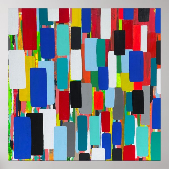 Embouteillage 24 x 24 Poster (Devant)