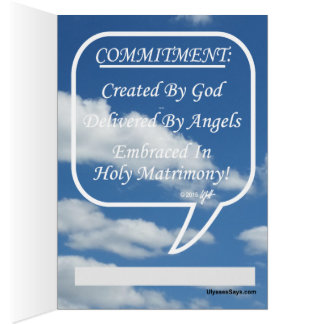 Embrace Commitment In Holy Matrimony