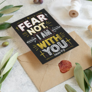 Embrace Courage, I Am By Your Side Postcard