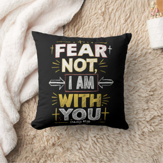 Embrace Courage, I Am By Your Side Throw Pillow