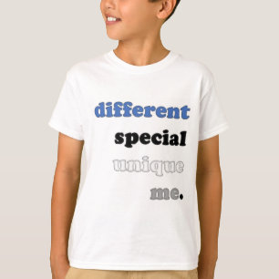 Embrace Differences - Blue T-Shirt