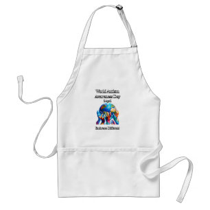 Embrace Different. World Autism Awareness Day. Standard Apron