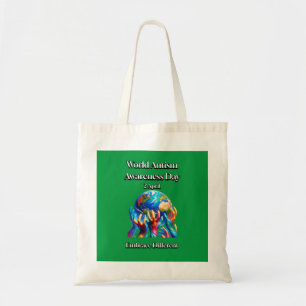 Embrace Different. World Autism Awareness Day. Tote Bag