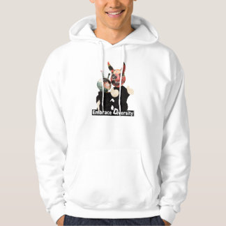 Embrace Diversity Alien and Devil Hoodie