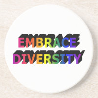 Embrace Diversity Coaster