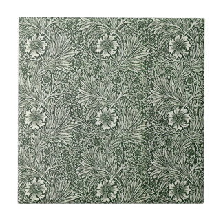 Embrace Elegance with Green Marigold Tile
