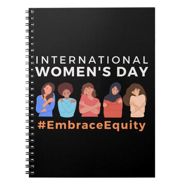 Embrace Equity International Women's Day 2023 Notebook (Front)