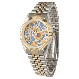 Embrace Every Moment in Vibrant Elegance-Sunflower Watch