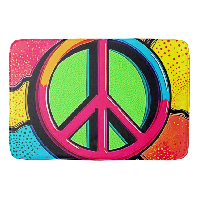 Embrace Inner Peace & Joy Bath Mat (Front)