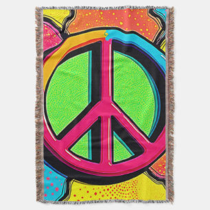 Embrace Inner Peace & Joy Throw Blanket