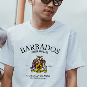 Embrace Island Pride with Barbados Flag T-Shirt
