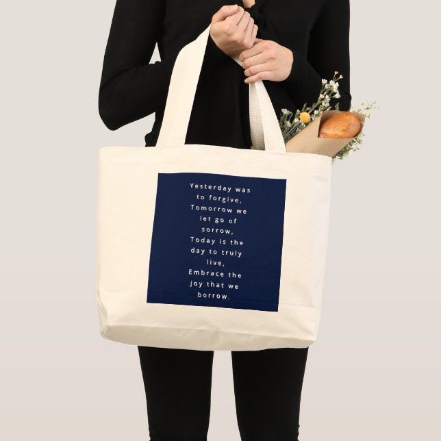 Embrace Joy Jumbo Tote (Front (Product))