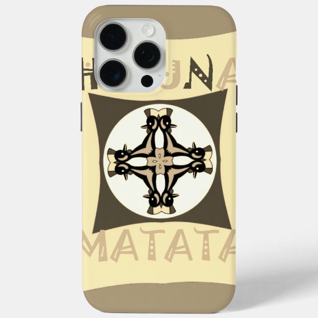 Embrace Joyful Style: Fun Girly Hakuna Matata  Case-Mate iPhone Case (Back)