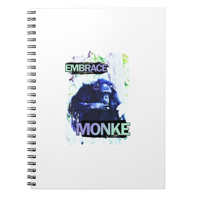 Embrace Monke Notebook (Front)