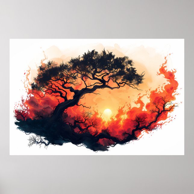 Embrace Mythical Power with Our Captivating Poster (Front)