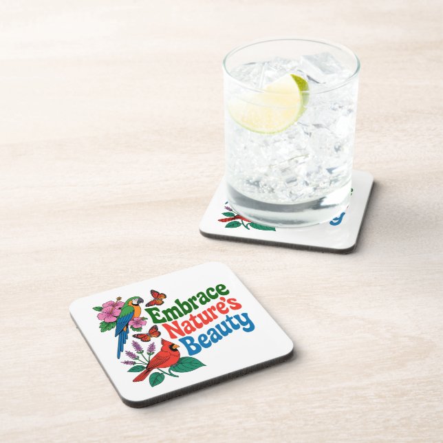 Embrace Natures Beauty Coaster (Right Side)