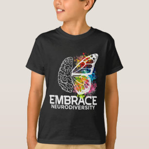 Embrace Neurodiversity Adhd Awareness Small T-Shirt