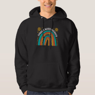 Embrace Neurodiversity Autism Awareness Brain Embr Hoodie