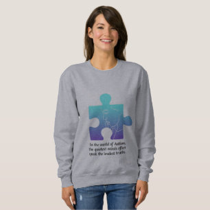 Embrace Neurodiversity Autism Awareness Puzzle Sweatshirt