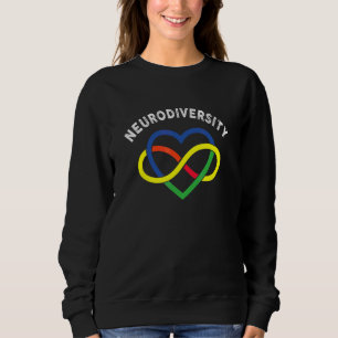 Embrace Neurodiversity Brain Adhd Autism Asd Aware Sweatshirt