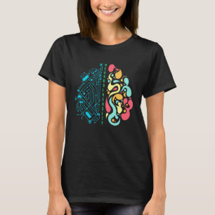 Embrace Neurodiversity Brain For Autism Awareness T-Shirt