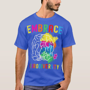Embrace Neurodiversity Brain Neurologist Puzzles A T-Shirt