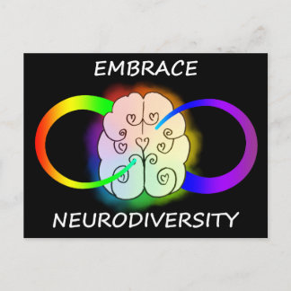 Embrace Neurodiversity Postcard
