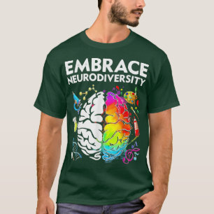 Embrace Neurodiversity Tie Dye Autism Mom Autism A T-Shirt