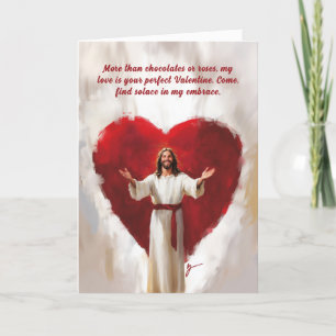 Embrace of Jesus Card
