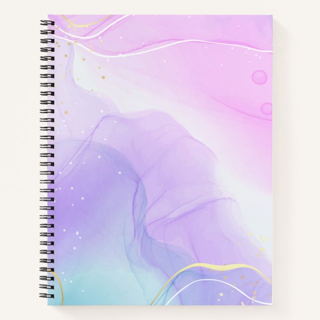 Embrace Originality: 8.5" x 11" Branded Spiral  Notebook (Front)