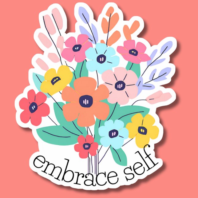 Embrace Self Pastel Wildflowers Waterproof  (Creator Uploaded)