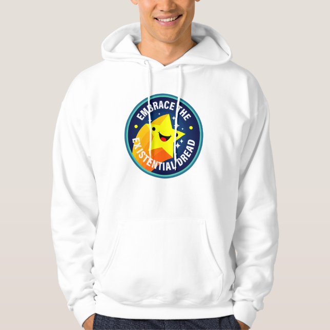 Embrace Sticker Hoodie (Front)