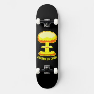 Embrace The Chaos Skateboard Design