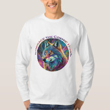 Embrace the Cosmic Howl Wolf