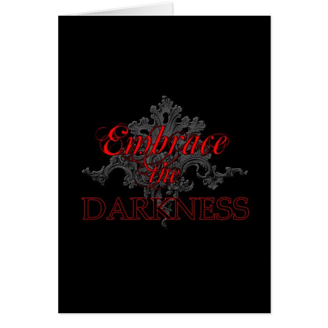 Embrace the Darkness (Front)