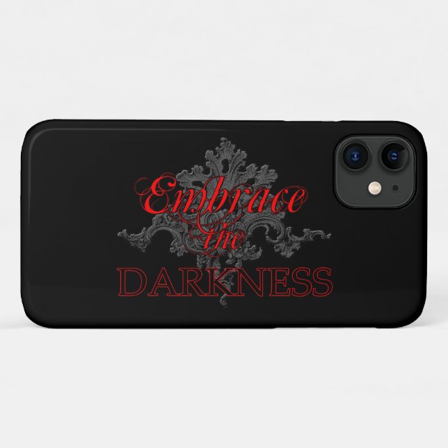 Embrace the Darkness Case-Mate iPhone Case (Back (Horizontal))