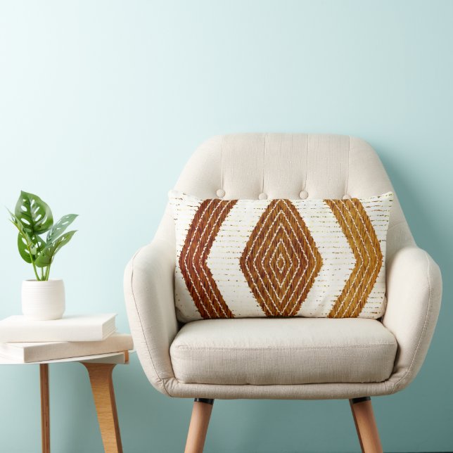 “Embrace the Elegance of African Artistry” Lumbar Pillow (Chair)