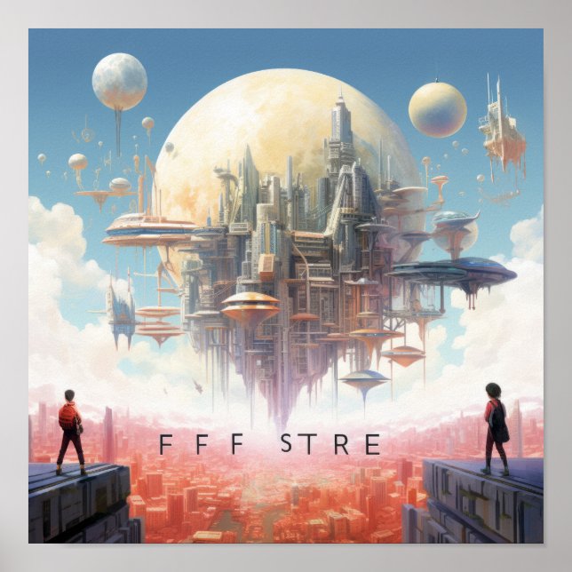 Embrace the Future" - Inspirational Poster for Mot (Front)