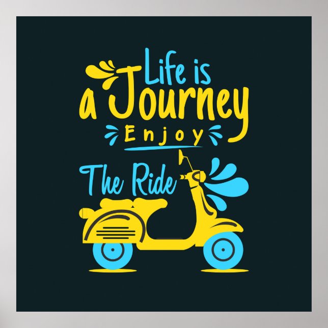 Embrace The Journey Poster (Front)