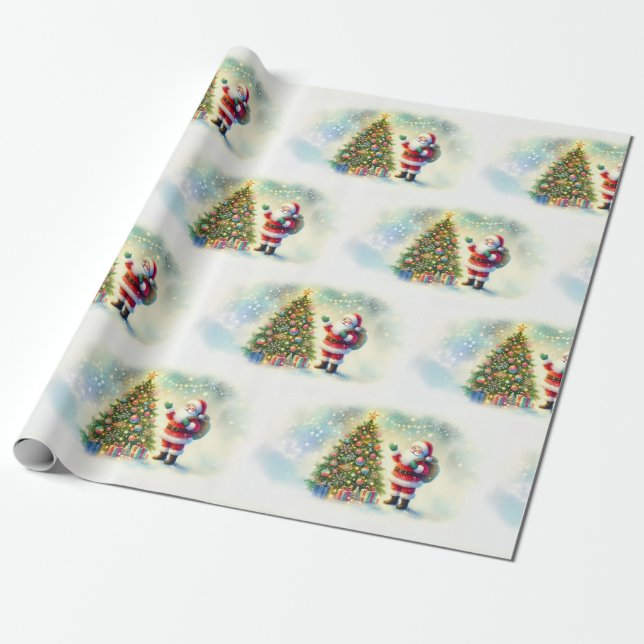 Embrace the Magic Wrapping Paper (Unrolled)
