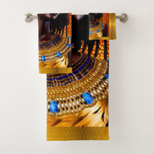 Embrace the Majesty of Nubian Queens Bath Towel Set