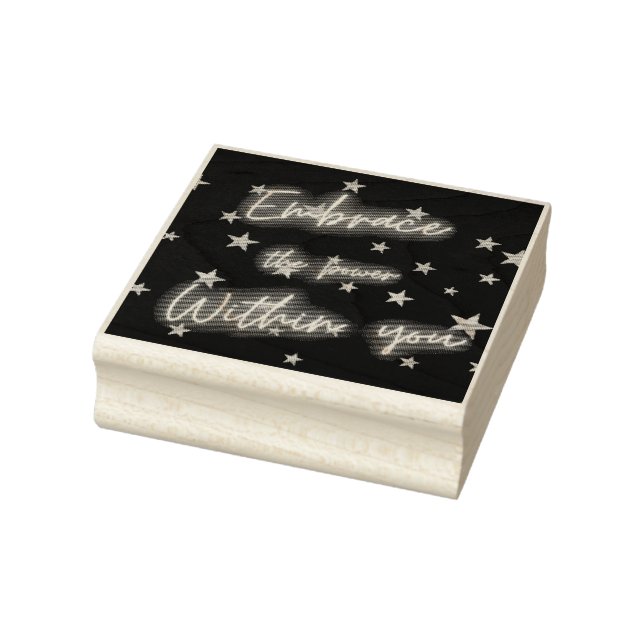 Embrace The Power Within You Rubber Stamp (Stamp)