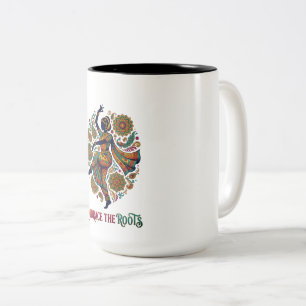 Embrace the Roots Dance Two-Tone Coffee Mug