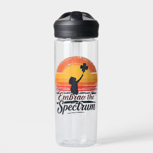 Embrace the Spectrum Autism Awareness Water Bottle