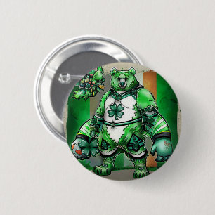 Embrace the Spirit of Ireland St. Patrick's Day 2 Inch Round Button