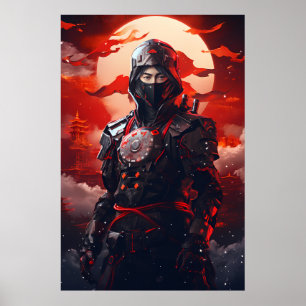 Embrace the Spirit of the Japanese Ninja Warrior Poster