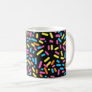 Embrace the Sweetness with Our Doughnut Sprinkles  Coffee Mug