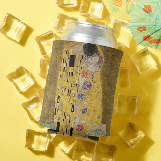 Embrace Timeless Passion: Gustav Klimt's The Kiss Can Cooler (In Situ Summer)