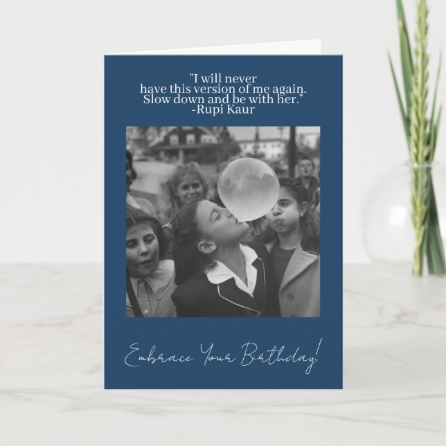 Embrace Your Birthday Card (Front)