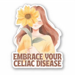 Embrace Your Celiac Disease Sunflower